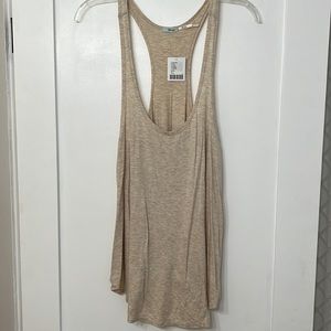 Urban outfitters cream tank. Size M. New!